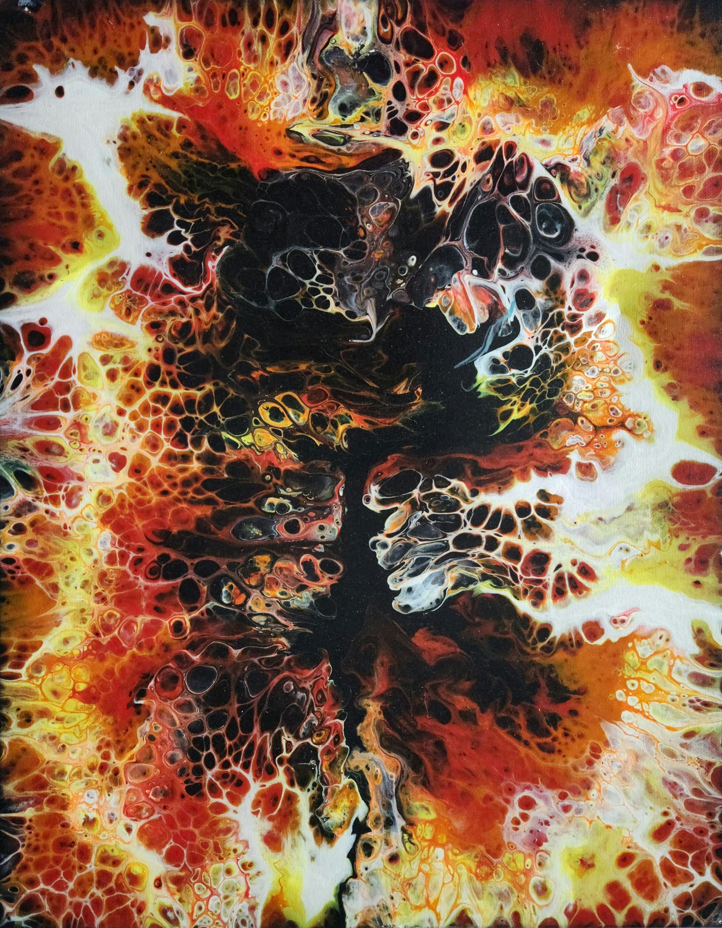 "The Fire Within" - 16x20 Canvas Art